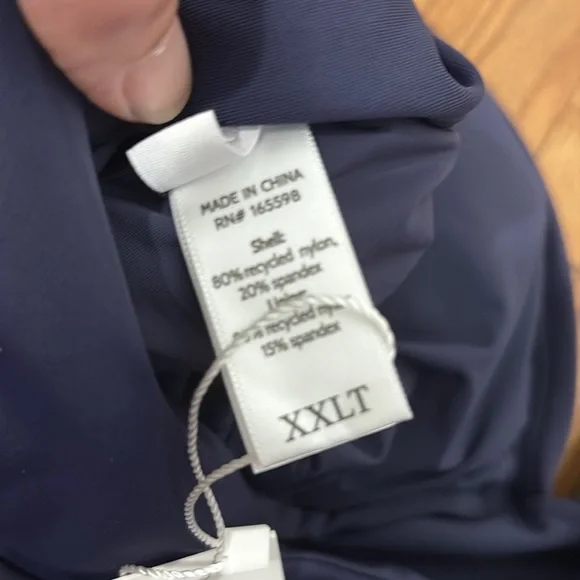 Andie The Mykonos One Piece LT Swimsuit Navy‎ size XXL Tall NWT Long torso - Picture 8 of 8